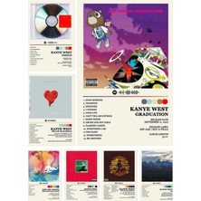 Jeronkarji Kanyes Estetik Karakter Poster Tablo Ahşap Poster Dekoratif