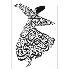 Stencil Sarayi Boyama Şablon Figür - 8419