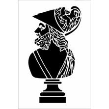 Stencil Sarayi Boyama Şablon Figür - 8619