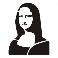 Stencil Sarayi Boyama Şablon Figür - 8761