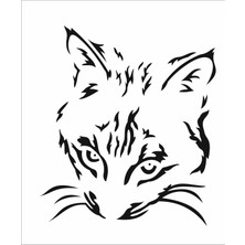 Stencil Sarayi Boyama Şablon Hayvanlar - 5024