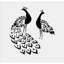 Stencil Sarayi Boyama Şablon Hayvanlar - 8716