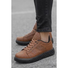 Mackrock Sports Erkek Lazer Cilt Deri Lifestyle Casual Şık Günlük Bağcıklı Ortopedik Sneaker Spor Ayakkabı