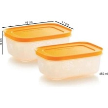 Tupperware Alaska Turuncu Set 4'l