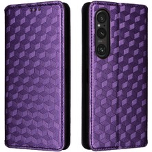 Mellow Shop Sony Xperia 1 Vi Için Kılıf Cüzdan Kart Yuvaları Tutucu Pu Deri 3D (Yurt Dışından)