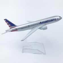 Rındu Amerıkan Boeıng 777 Alaşımlı Uçak Modelı 16CM (Yurt Dışından)