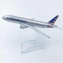 Rındu Amerıkan Boeıng 777 Alaşımlı Uçak Modelı 16CM (Yurt Dışından)