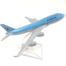 Rındu Kore Boeing 747 16CM Alaşımlı Uçak Modeli (Yurt Dışından)