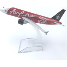 Rındu Malezya Airasia 16CM Alaşımlı Uçak Modeli (Yurt Dışından)