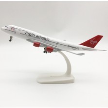 Rındu Ingiliz Boeing 747 16CM Alaşımlı Uçak Modeli (Yurt Dışından)