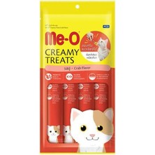 Me-O Meo Kremalı Yengeçli Kedi Sıvı Ödül Maması 4X15 gr