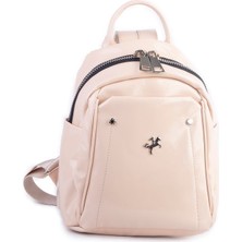 Nas Bag Kadın Sırt Çantası Yeni Sezon Rahat Tasarım Kum Rugan