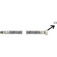 Bilsa 1/2 Batarya Bağlantı Paslanmaz Su Flex 60 cm