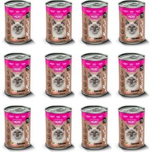 Hobi Maxicat Tavuklu Yetişkin Kedi Konservesi 400 gr x 12 Adet