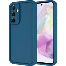 HTstore Galaxy Uyumlu A35 Kılıf Kamera Korumalı Ananas Kapak