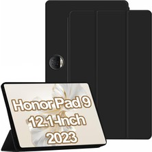 Fogy Honor Pad 9 (12,1 Inç) 2023 Kılıf Kalem Bölmeli Uyku Modlu Standlı Üçgen Silikon Case