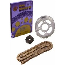 Monero Motosiklet Zincir Dişli Set [15T/38T] [428 x 102L] Cg - Sfr Oem