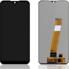 Linva Samsung Galaxy A01 SM-A015 Uyumlu LCD Ekran Uzun Big Flex