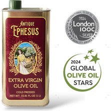 Antique Ephesus Erken Hasat Soğuk Sıkım Naturel Ödüllü Zeytinyağı 3 lt-Yeni Hasat-LONDON International Olive Oil Competition (LIOOC 2024)