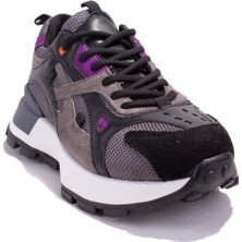 Dagoster DZS07-20135BB Siyah  Ortopedik Günlük Kadın Spor Ayakkabı