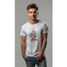 Baskiup Erkekbaskılıt-Shirt Erkektişört