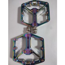 Meroca Rainbow Alüminyum Platformlu Rulmanlı Bisiklet Pedalı