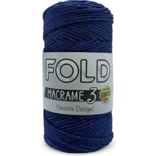 Fold Simli Makrome Ipi No:3 Lacivert