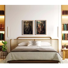 Decotorium Çerçeveli Tablo Anımal Kıngdom-Leo Serisi Mdf Tablo LEO/210