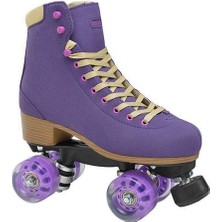 Roces Piper Purple Quad Paten Kadınlar İçin 4 Tekerlekli Konforlu ve Şık Tasarım