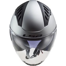 Ls2 Copter 2 Mat Gri Kask