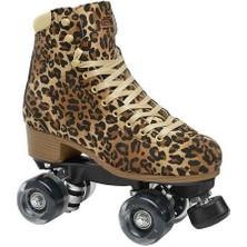 Roces Piper Leopard Quad Paten 80A Sertlikte Tekerlekler ve Anatomik Tabanlık ile 40 Numara
