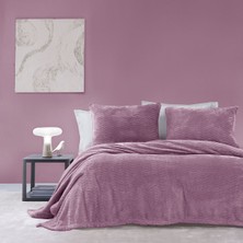 Yataş Dazel Tek Kişilik Battaniye Yatak Örtüsü Seti 170x225 cm - Kül Moru