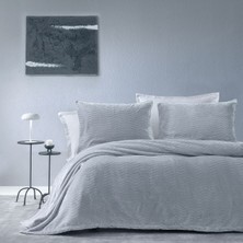 Yataş Dazel Çift Kişilik Battaniye Yatak Örtüsü Seti 240x225 cm - Gri
