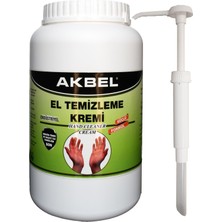 Akbel Endüstriyel El Temizleme Kremi 2.5 Kg. (Pompa Aparatlı)