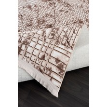 Kaymaz Taban Makine Yıkanabilir Halı&yolluk 1058 Vizon (Saçaklı)