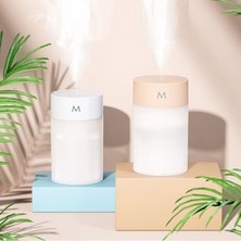Mirror32 Mini Hava Nemlendirici Taşınabilir USB Aroma Yayıcı Masaüstü Hava Difüzörü Ev Araba Ofis Için Renkli Gece Lambası Ile, Pembe (Yurt Dışından)