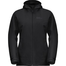 Jack Wolfskin Moonrise 3in1 Kadın Siyah Outdoor Ceketi