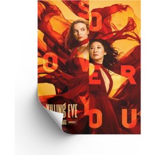 NOKEM Killing Eve Posteri & Killing Eve Afişi Posteri & Killing Eve Dizi Posteri Dfknkm1