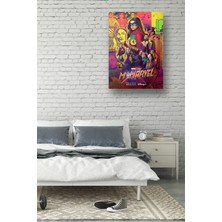 NOKEM Ms Marvel Posteri & Ms Marvel Afişi Posteri & Ms Marvel Dizi Posteri & Marvel Poster Mlknkm1