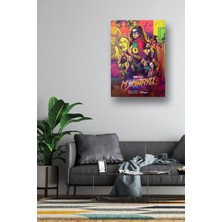 NOKEM Ms Marvel Posteri & Ms Marvel Afişi Posteri & Ms Marvel Dizi Posteri & Marvel Poster Mlknkm1