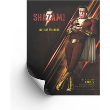 NOKEM Shazam Posteri & Shazam 6 Güç Afişi Posteri & Shazam Film Posteri & Marvel Poster Dcknkm1