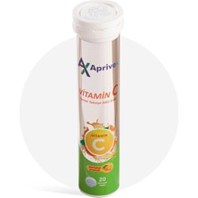 Aprivex Vitamin- C 500 Mg 20 Efervesan Tablet