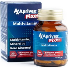 Aprivex Fixer Multivitamin Mineral Ginseng 30 Tablet