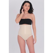 Ayarlanabilir Ağraflı S-M-L-XL-2XL Beden Yüksek Bel Kadın Slip Korse