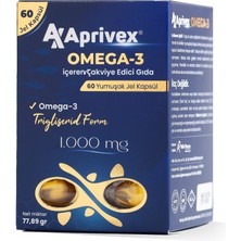 Aprivex Omega3 Trigliserit 60 Yumuşak Kapsül