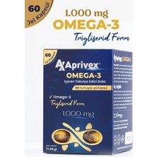 Aprivex Omega3 Trigliserit 60 Yumuşak Kapsül