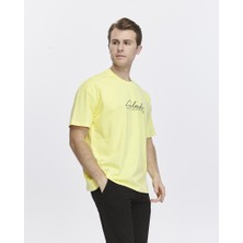 Glendi Arkası ve Önü Baskılı Oversize Tişört