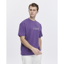 Glendi Arkası ve Önü Baskılı Oversize Tişört