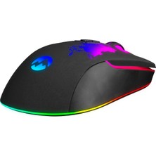 Everest GX69 Javelin 4800 DPI Makro Yazılımlı RGB Gaming Oyuncu Mouse