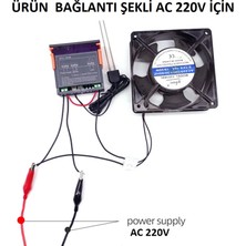 Yate10 STC-3029 220V-10A Toprak Nem Kontrol Cihazı